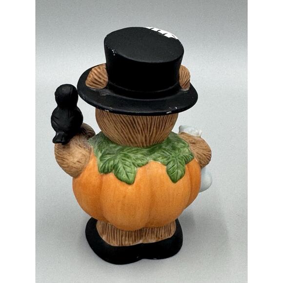 Vintage Halloween Home Interiors Pumpkin Patch Bears Set 1998 READ DETAILS - Picture 4 of 10
